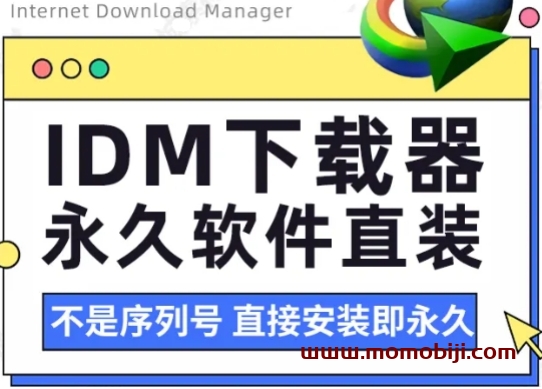 永久激活IDM软件，IDM最新版本+⼀键注册激活⼯具